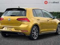 Used VW Golf VII R-line 150 HP (110 kW) 2018 Yellow Hatchback