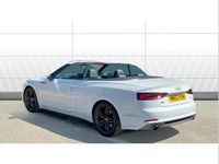Used Audi A5 Cabriolet S-Line 190 HP (139 kW) 2019 White Cabriolet