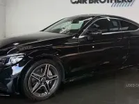 Used Mercedes C200 AMG line 184 HP (135 kW) 2023 Black Coupe