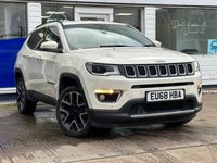 used Jeep Compass SUV (2018/68)Limited 1.4 MultiAir II 170hp 4x4 auto 5d