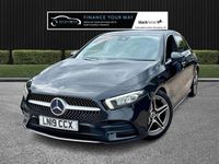 Used Mercedes A200 AMG Line Premium 163 HP (119 kW) 2019 Black Hatchback