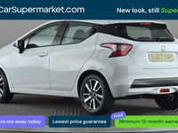 Used Nissan Micra Acenta 71 HP (52 kW) 2017 White Hatchback