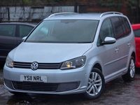 Used VW Touran SE 105 HP (77 kW) 2011 Silver MPV