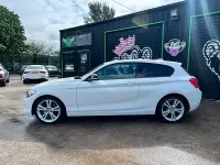 Used BMW 120 Sport Line 2015 White Hatchback
