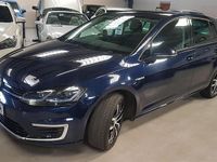 Begagnad VW e-Golf 99 kW (135 HK) 2020 Blå Halvkombi