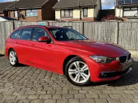 Used BMW 320 Sport Line 181 HP (133 kW) 2016 Red Estate