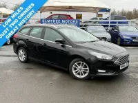 Begagnad Ford Focus Zetec 120 HK (88 kW) 2016 Svart Kombi