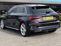 Used Audi A3 S-Line 147 HP (108 kW) 2022 Black Sedan