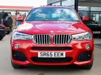 Used BMW X4 M Sport 313 HP (230 kW) 2015 Red SUV