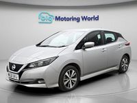 Begagnad Nissan Leaf Acenta 110 kW (150 HK) 2021 Silver Halvkombi