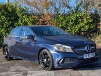 Used Mercedes A180 AMG line 2017 Blue Hatchback