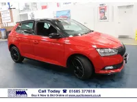 Used Skoda Fabia Monte Carlo 110 HP (80 kW) 2019 Red Hatchback