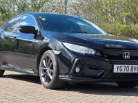 Used Honda Civic SR 126 HP (92 kW) 2020 Black Hatchback