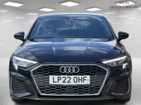 Used Audi A3 Sportback S-Line 2022 Black Hatchback