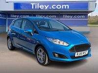 Used Ford Fiesta Zetec 2015 Blue Hatchback