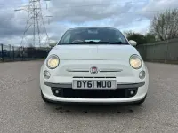 Used Fiat 500C Lounge 69 HP (50 kW) 2011 White Cabriolet