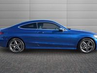 Used Mercedes C200 AMG line 184 HP (135 kW) 2023 Spectral blue Coupe