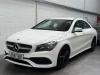 Usado Mercedes CLA180 AMG line 2018 Branco Sedan