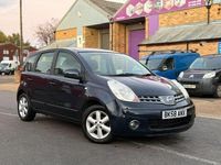 Used Nissan Note Acenta 88 HP (64 kW) 2008 Blue MPV