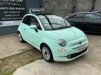 Used Fiat 500 Lounge 69 HP (50 kW) 2017 Green Hatchback