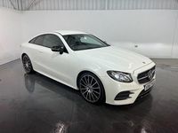 Used Mercedes E220 AMG line 194 HP (142 kW) 2017 White Coupe