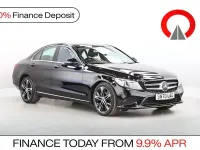 Used Mercedes C200 198 HP (145 kW) 2020 Black Sedan