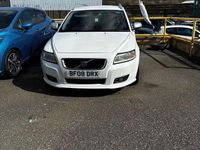 Used Volvo V50 SE 136 HP (100 kW) 2008 White Estate