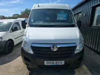 Used Vauxhall Movano 130 HP (95 kW) 2018 White MPV