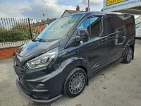 Used Ford Transit Custom Limited 170 HP (125 kW) 2023 Black Van