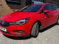 Used Vauxhall Astra Design Edition 2018 Red Hatchback