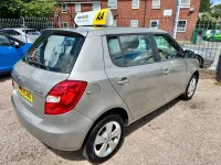 Used Skoda Fabia SE 69 HP (50 kW) 2014 Beige Hatchback
