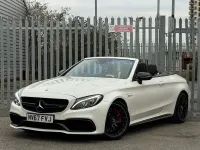 Usado Mercedes C63 AMG Premium 2018 Branco Cabrios