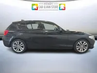 Used BMW 118 Sport Line 2016 Black Hatchback