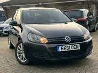 Used VW Golf VII Match 2012 Black Hatchback