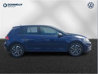 Used VW Golf VII Match 115 HP (84 kW) 2019 Blue Hatchback