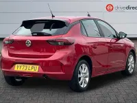 Used Vauxhall Corsa Design Edition 100 HP (73 kW) 2023 Red Hatchback