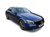 Used Mercedes C300 AMG line 2020 Blue Sedan