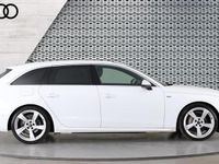 Used Audi A4 S-Line 204 HP (150 kW) 2023 White Estate