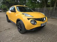 Używany Nissan Juke N-Connecta 110 KM (80 kW) 2016 Żółty SUV