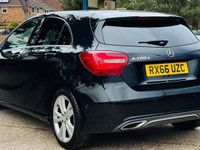 Used Mercedes A200 Premium 136 HP (100 kW) 2016 Black Hatchback