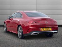 Used Mercedes CLA180 AMG Line Premium 136 HP (100 kW) 2021 Red Sedan