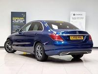 Used Mercedes C200 136 HP (100 kW) 2016 Blue Sedan
