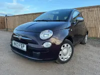 Used Fiat 500 Pop 69 HP (50 kW) 2013 Mauve/purple Hatchback