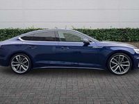 Used Audi A5 S-Line 2023 Blue Hatchback