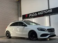 Used Mercedes A200 AMG line 2018 White Hatchback