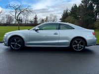 Used Audi A5 S-Line 170 HP (125 kW) 2009 Silver Coupe