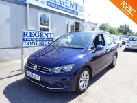 Used VW Golf Sportsvan SE 130 HP (95 kW) 2018 Blue MPV