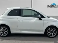 Used Fiat 500 Rock 70 HP (51 kW) 2021 Bossa nova white Hatchback