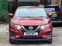 Used Nissan Qashqai Acenta Premium 2019 Red SUV