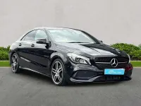 Usado Mercedes CLA220 AMG line 2018 Preto Sedan